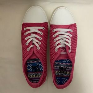 Hot Pink Muk Luks Sneakers